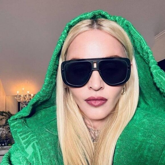 NEW Dior ULTRADIOR MU B0B0 Gold Blue Unisex Mask Sunglasses - Picture 4 of 16